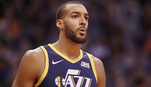 爵士NBA球星戈贝尔 爵士NBA球星戈贝尔