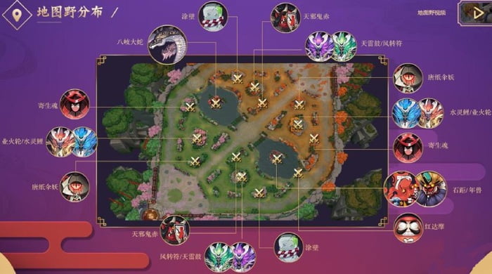 决战平安京 场景地图 决战平安京 场景地图