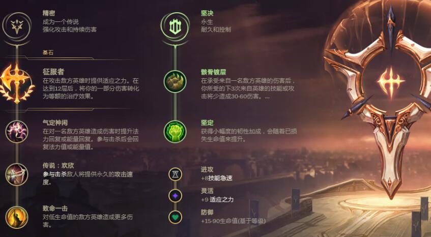 上单英雄格温符文推荐 上单英雄格温符文推荐