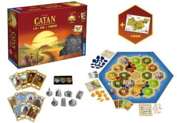 卡坦岛(Catan)桌游-策略类桌游
