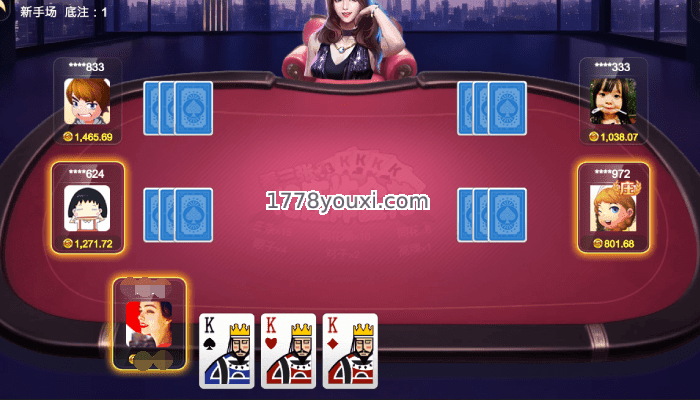 欢乐棋牌二次元看三张抢庄炸金花玩法介绍 欢乐棋牌二次元看三张抢庄炸金花玩法介绍