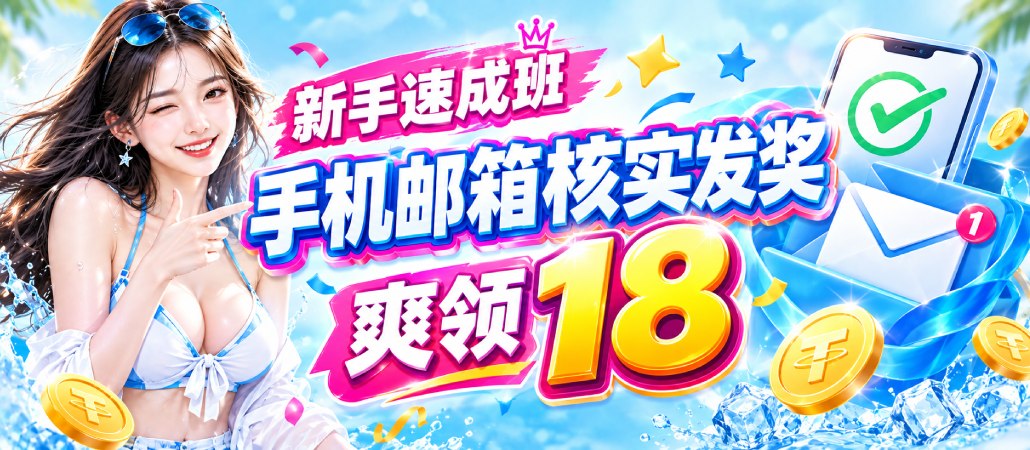 新手登入，手机邮箱核实爽领18游戏金