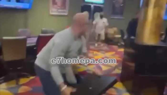 扑克室升级为WWE擂台, 不平静的周二夜HustlerCasino上演全武行 扑克室升级为WWE擂台, 不平静的周二夜HustlerCasino上演全武行