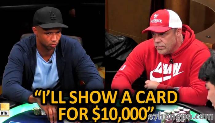 HustlerCasinoLive经典诈唬失败案例，PhilIvey高达11万的加注