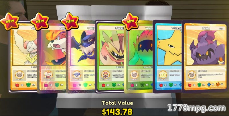 TCG卡牌商店模拟器撕卡包 TCG卡牌商店模拟器撕卡包