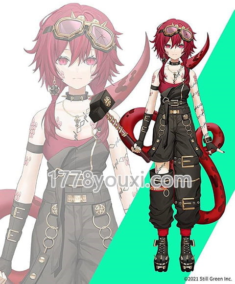 Haven-X虚拟偶像-铁匠 Roza Coatl Haven-X虚拟偶像-铁匠 Roza Coatl
